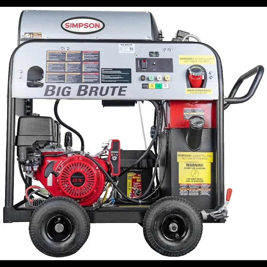 Big Brute Professional 4000 PSI (Gas-Hot Water) Pressure Washer
