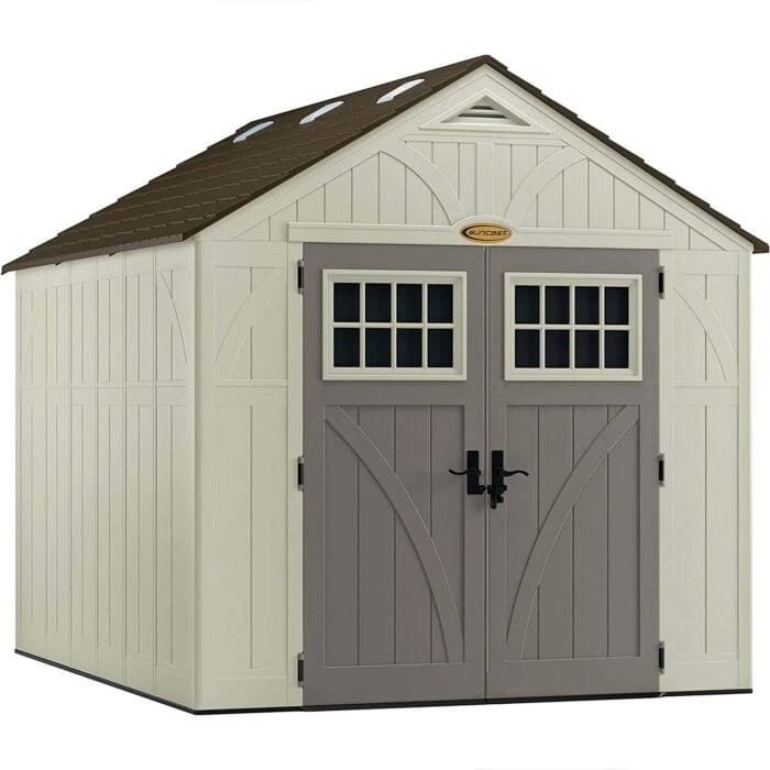8×10 Outdoor Resin Storage Shed