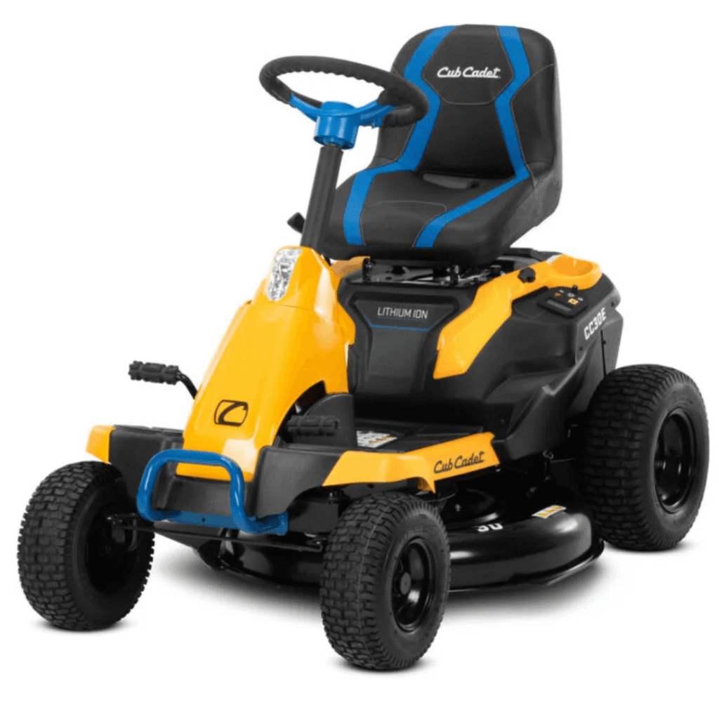 30-Inch 56V Max Lithium-Ion Electric Riding Lawn Mower